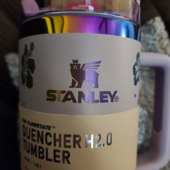 Stanley Quencher H2.0 Tumbler with Stitch and Floral Design. 40oz Brand NEW - Picture 9 of 9